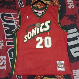 1999-00 Seattle Supersonics Gary Payton swingman jersey XL